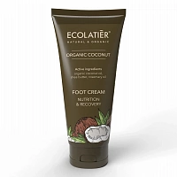 Foot Cream Nutrition & Recovery Organic Coconut
